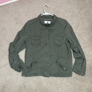 Sonoma Utility Jacket in Olive Green